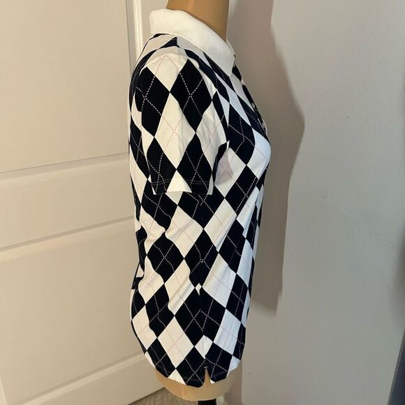 Tommy Hilfiger Plaid Polo Short Sleeve Shirt - Picture 3 of 6